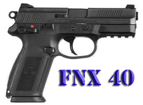 FNH FNX-40 40S&W Black